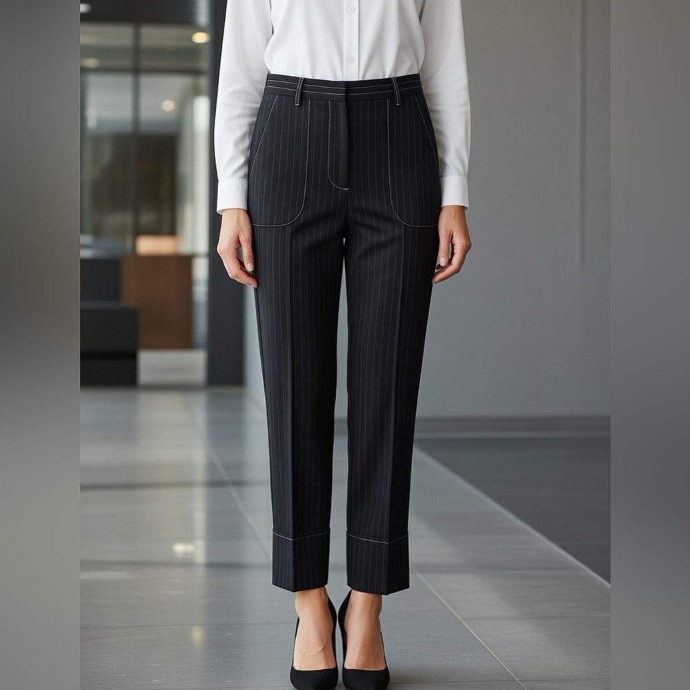 Tracy Reese Women’s Pinstripe Pants